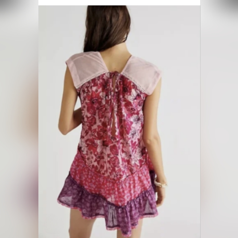 NWT Free People Angelica Mesh Tunic/Dress - Picture 2 of 8